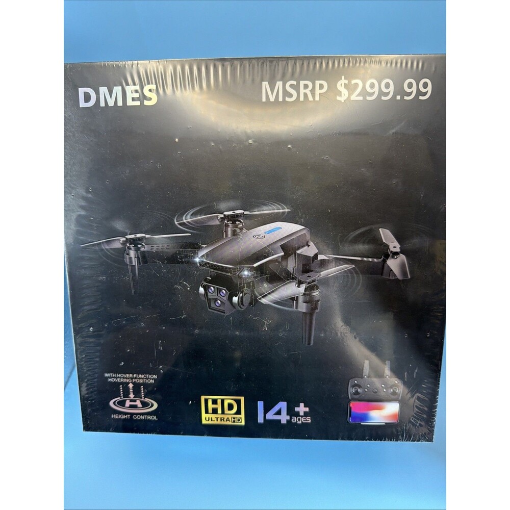 DMES S80 Drone With Dual HD Cameras 360• Role, Optical Flow Location Mod Battery